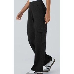 HALARA Black Straight Leg Pants